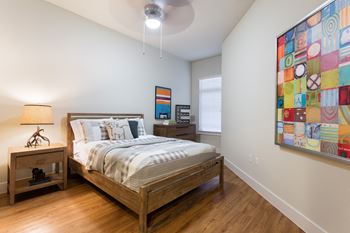 Live in cozy bedrooms at Eleven by Windsor, Austin